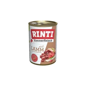 Zlevněný Rinti Dog Kennerfleisch konzerva jehně 400g