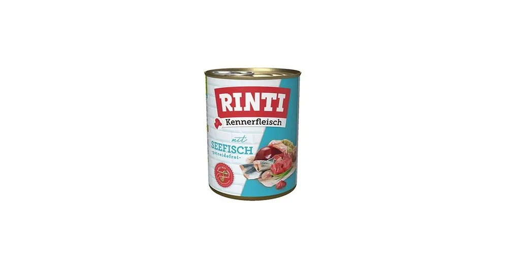 Přímo Od Výrobce Rinti Dog Kennerfleisch konzerva mořská ryba 800g