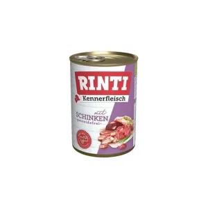 Cenově Výhodný Rinti Dog Kennerfleisch konzerva šunka 400g