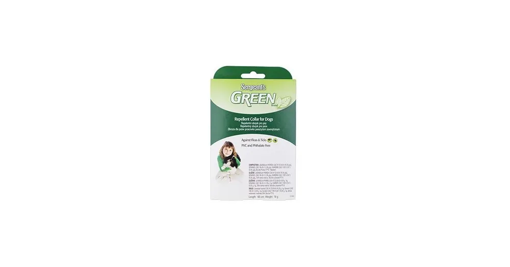 Sergeanťs Green obojek pro psy 60cm 1ks Výhodná Nabídka