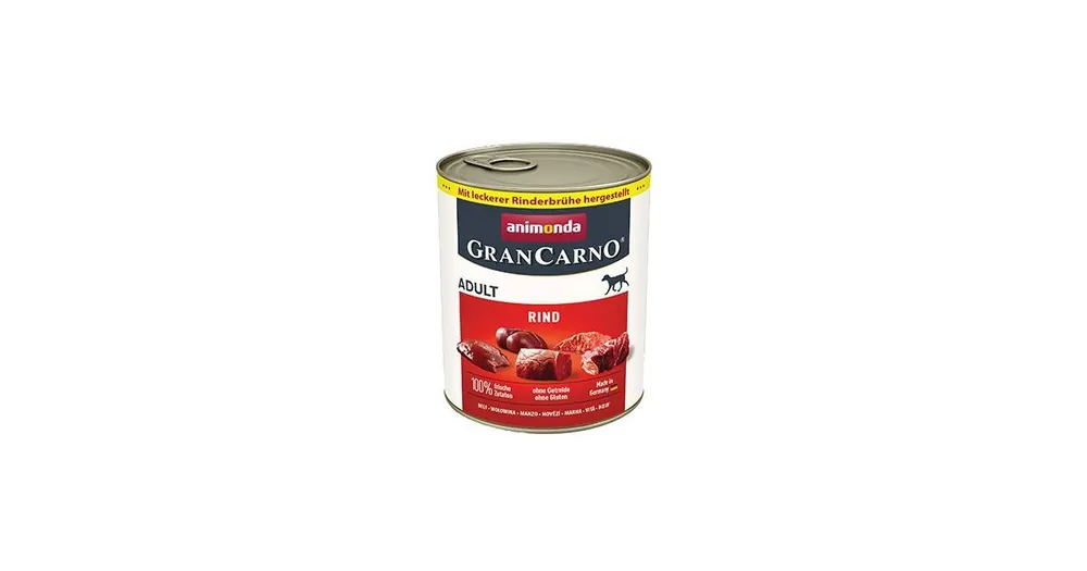 Objednat Nyní Animonda pes GRANCARNO konz. Adult hovězí 800g