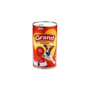 Výhodná Nabídka GRAND Dog konz. Premium hovězí 1300g