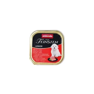 Animonda paštika Vom Feinsten Junior hovězí a drůbeží 150g Levný