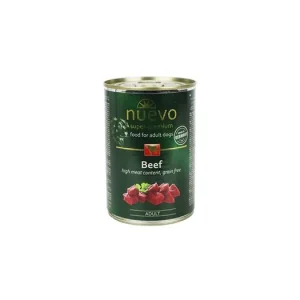 Nuevo pes Adult Hovězí konz. 400g Víkendová Akce